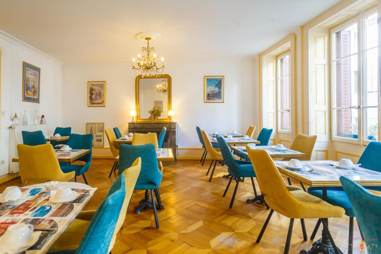 Hotel Continental 에비앙레스벵즈 외부 사진